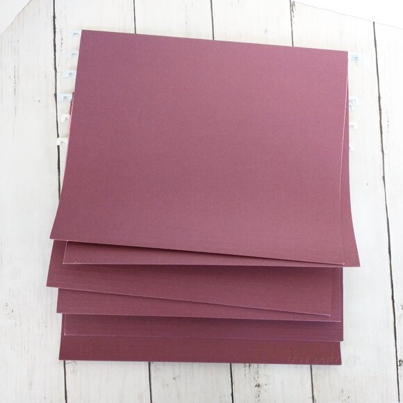 Hanging File Folders Color Coordinated 6 Pack Letter Size Office Supply Organize - Picture 1 of 4